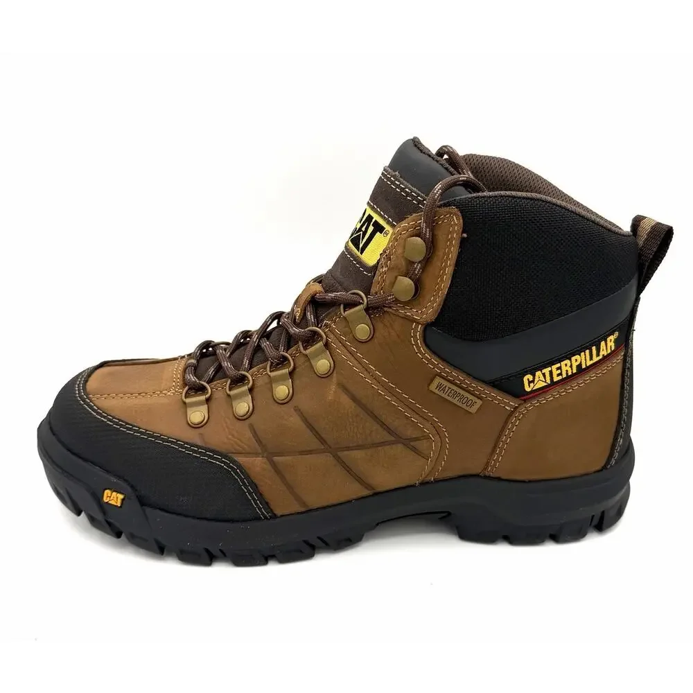 Caterpillar Threshold WP Soft Toe Boots Real Brown P74128 Mens Size 9.5 M NIB